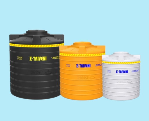 E-Triveni 3 layer Water Storage Tank